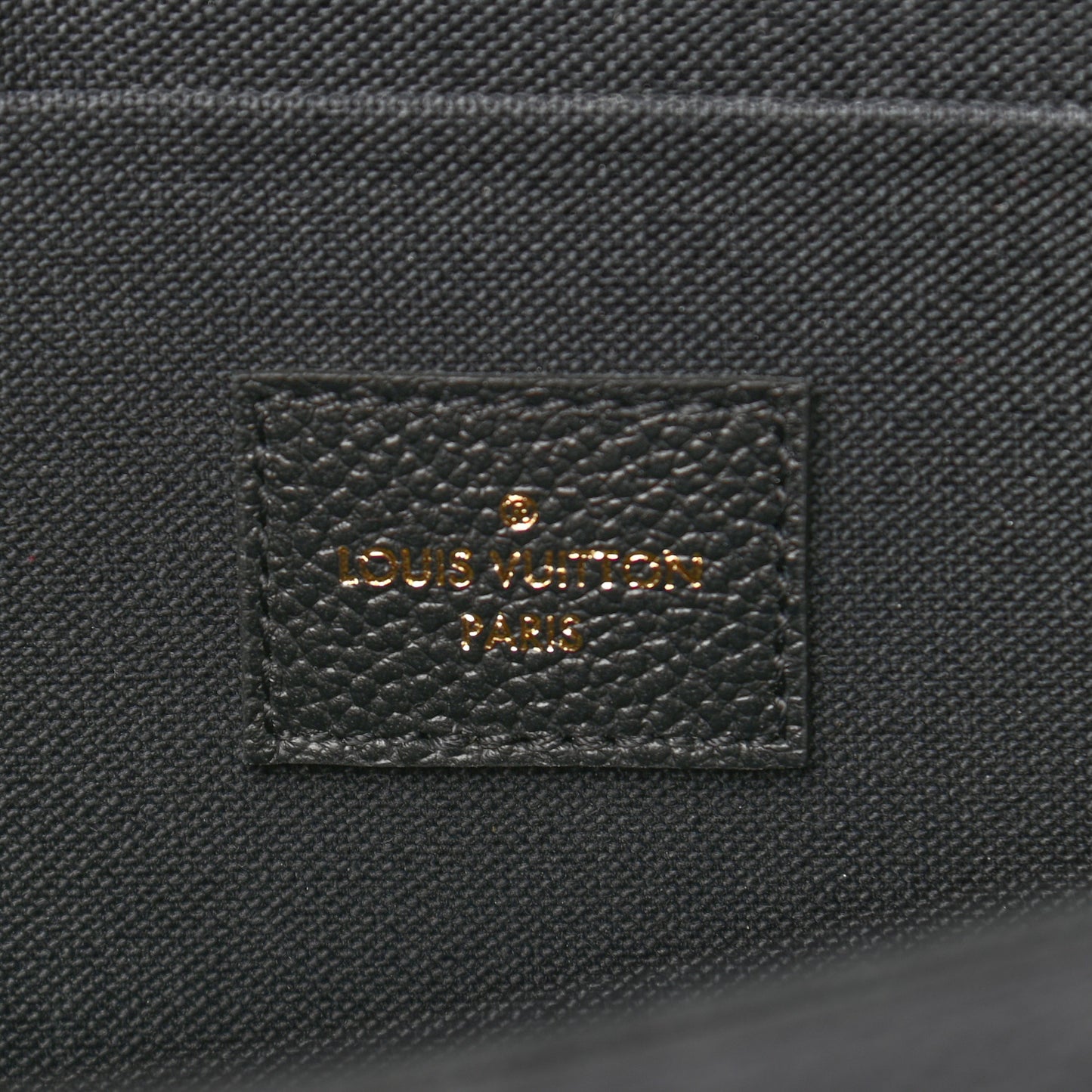 Empreinte Pochette Felicie Chain Wallet Black