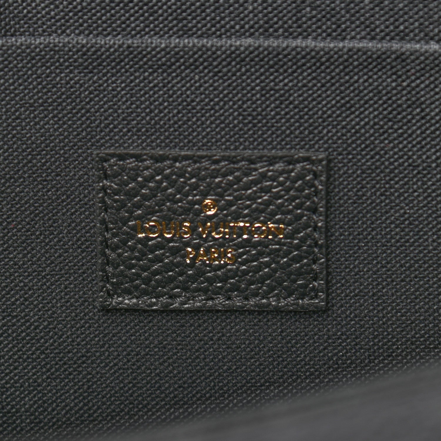 Louis Vuitton Empreinte Pochette Felicie Chain Wallet Black 7 of 8