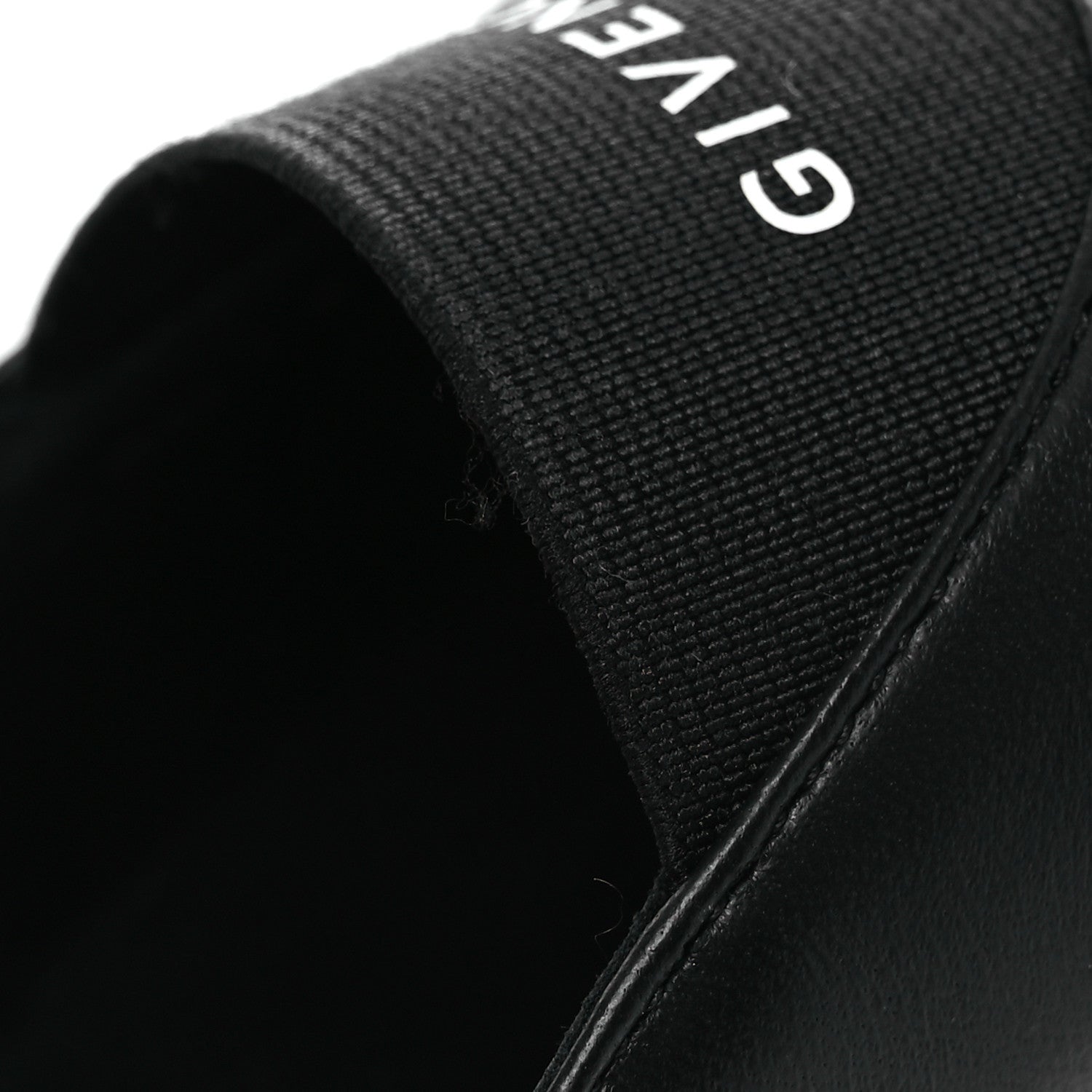Givenchy Calfskin Dune Bedford Logo Mule Slides 36 Black 11 of 13