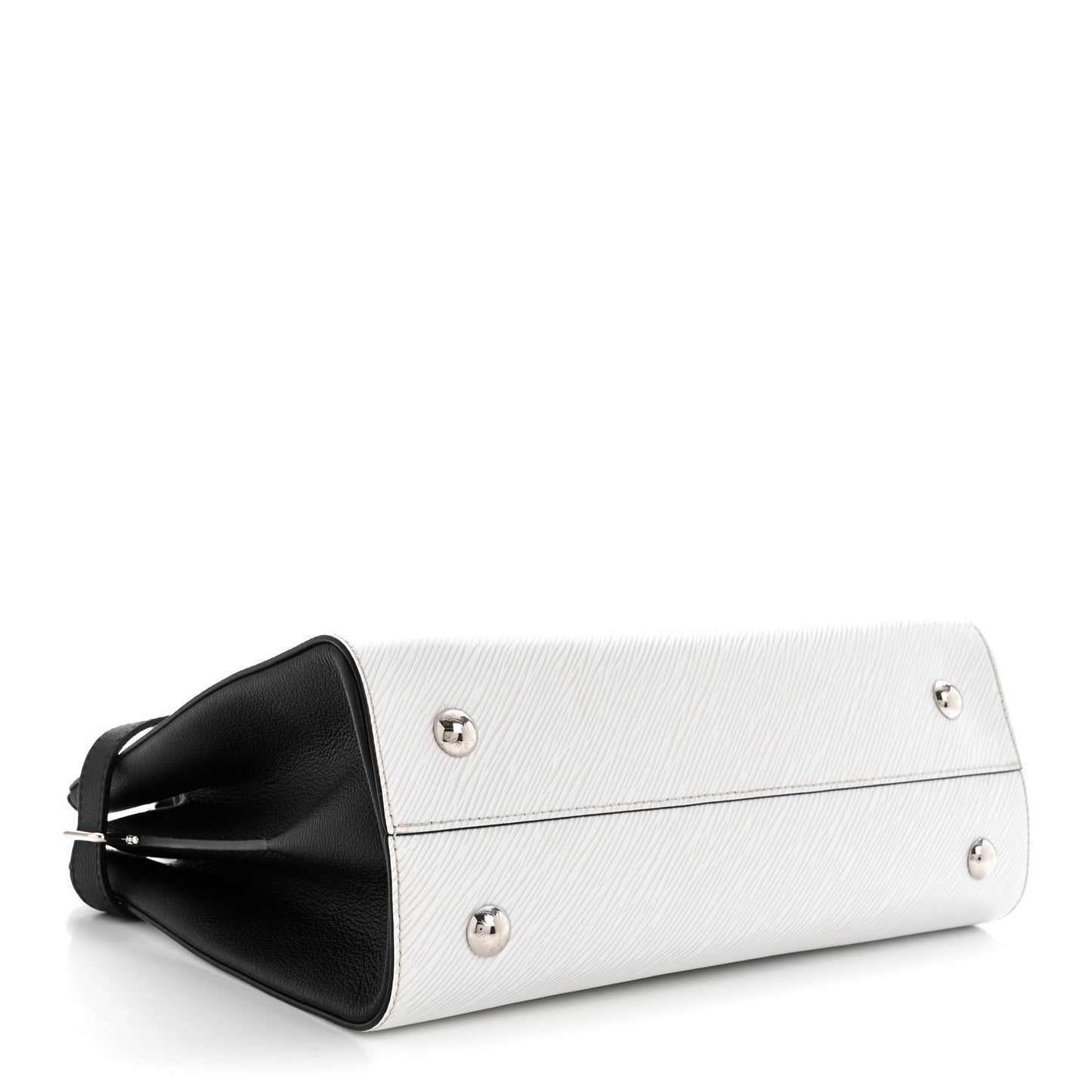 Epi Twist Tote White