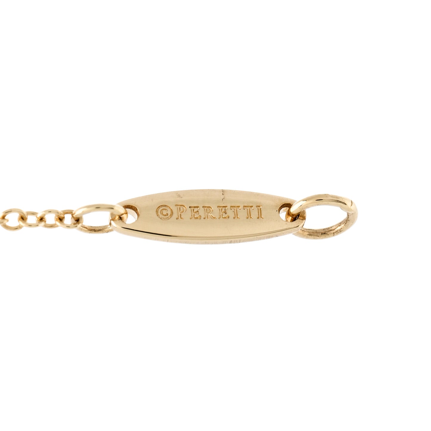 18K Yellow Gold Emerald Elsa Peretti Color By The Yard Bracelet