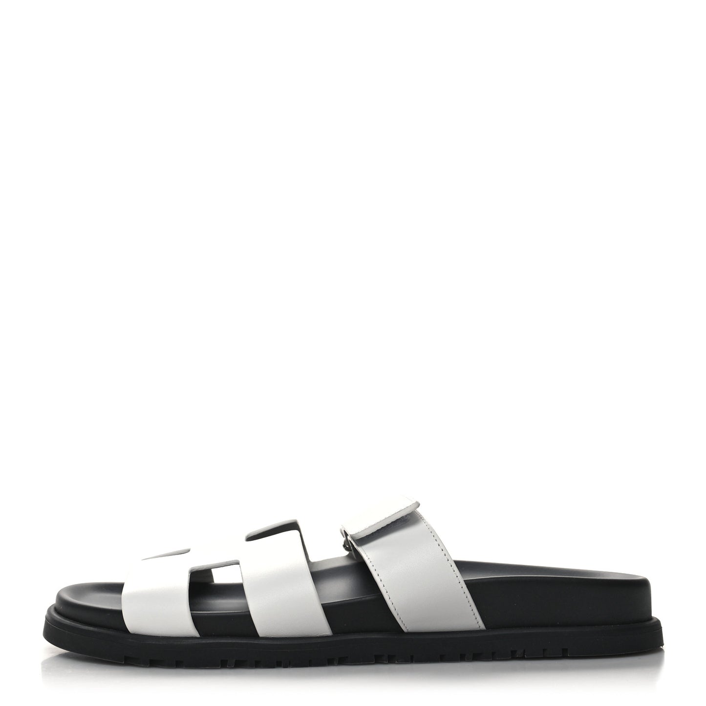 Calfskin Womens Chypre Sandals 40 White