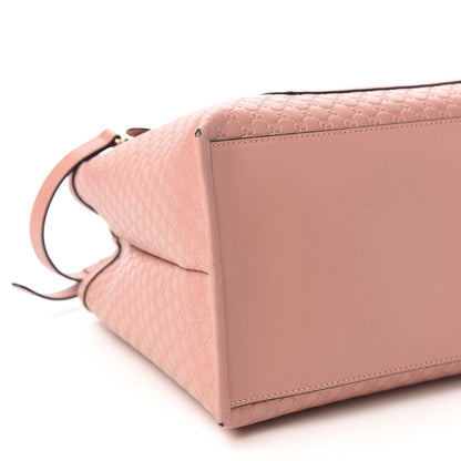 Gucci Soft Microguccissima Medium Tote Soft Pink 6 of 10