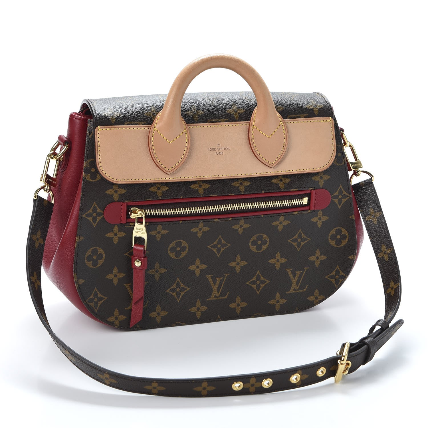 Louis Vuitton Monogram Eden MM Rouge 2 of 10