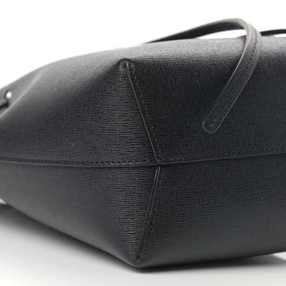 Mansur Gavriel Saffiano Mini Mini Bucket Bag Black 8 of 9
