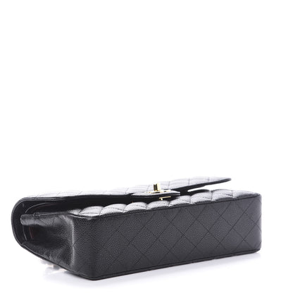 Chanel Caviar Quilted Medium Double Flap Black 4 of 11