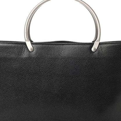 Chanel Caviar Metal Handle Tote Black 8 of 13