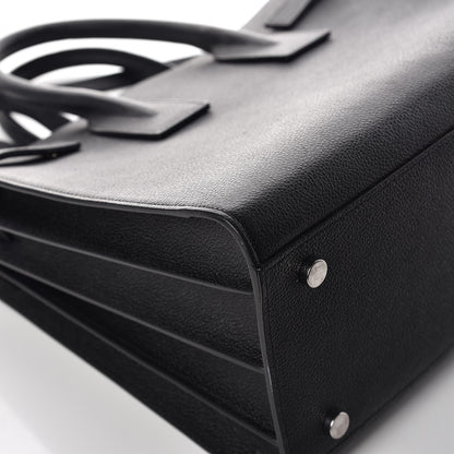 Saint Laurent Grained Calfskin Small Sac De Jour Black 17 of 17