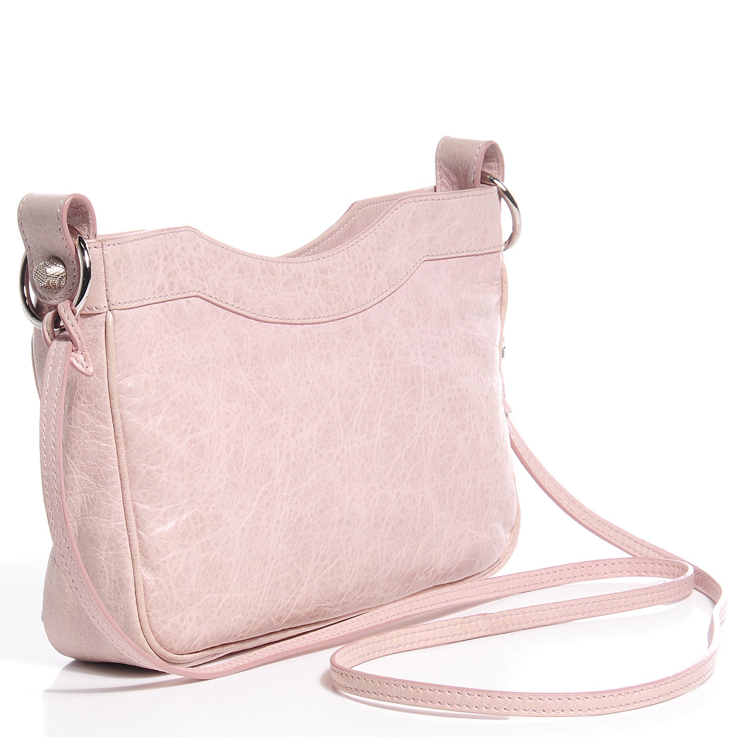 Balenciaga Agneau Giant 12 Silver Hardware Hip Bois De Rose 3 of 15