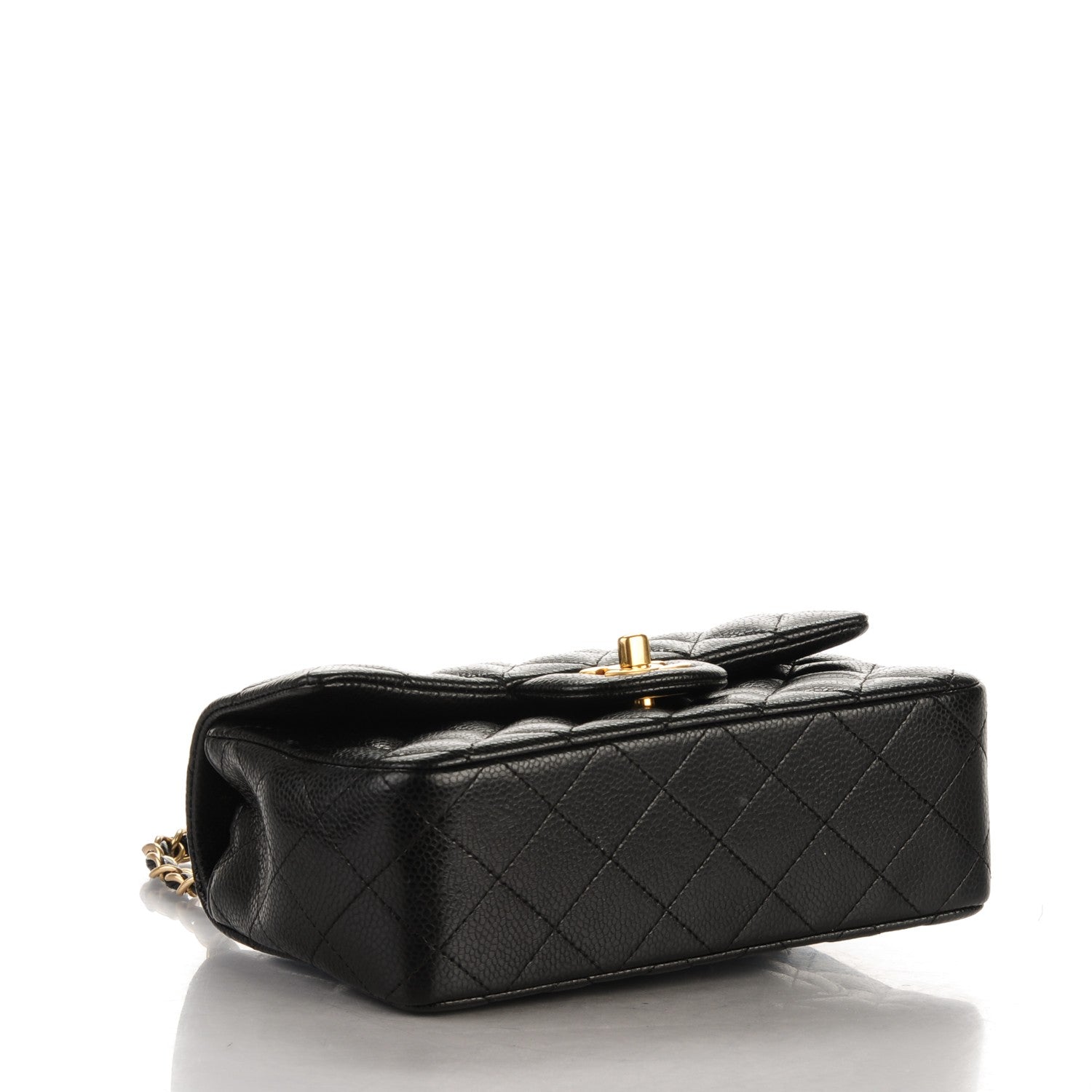 Chanel Caviar Quilted Mini Rectangular Flap Black 4 of 8