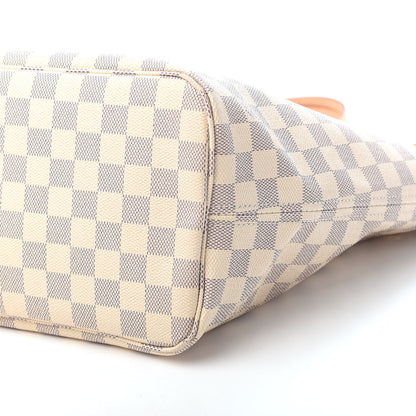 Louis Vuitton Damier Azur Neo Neverfull MM Rose Ballerine 8 of 8