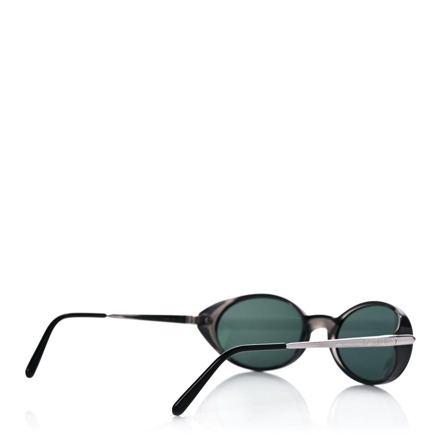 Aspen Oval Sunglasses Black