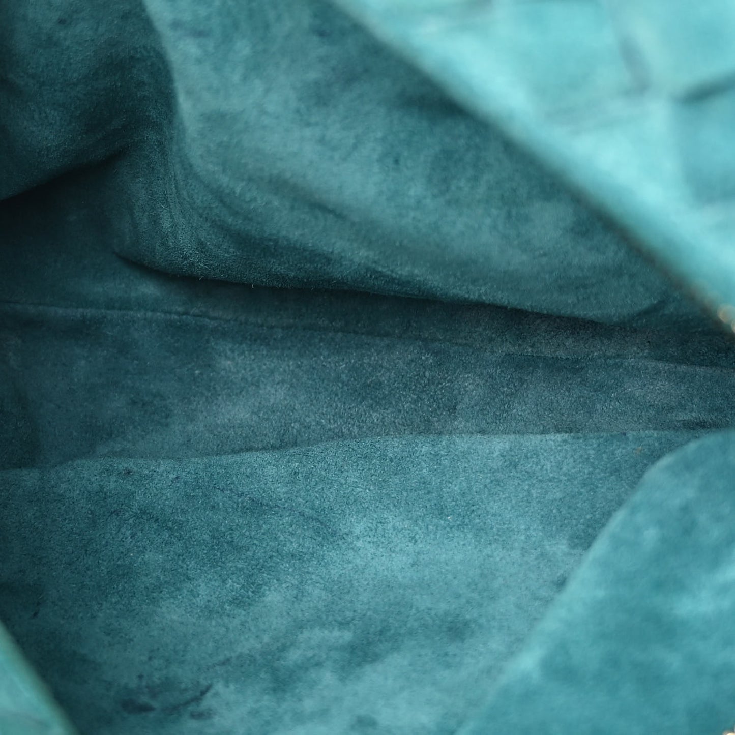 Suede Intrecciato Teen Jodie Hobo Petroleum Blue