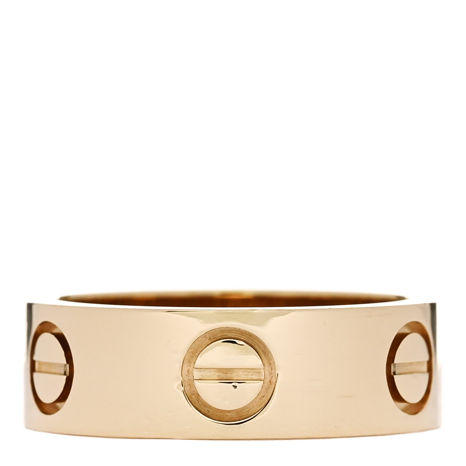 Cartier 18K Yellow Gold 5.5mm LOVE Ring 48 4.5 3 of 5