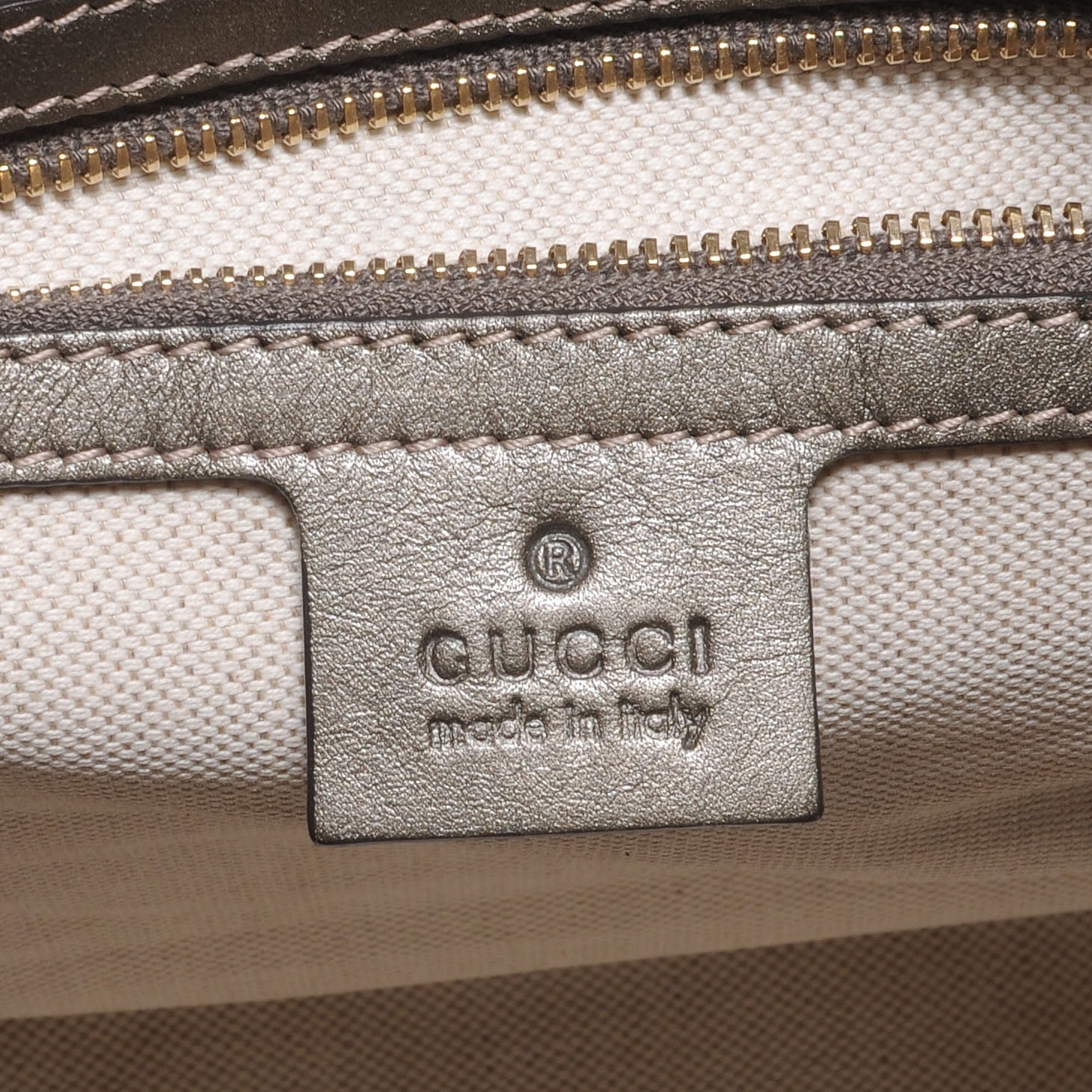 Gucci GG Plus Monogram Unicef Snowman in Africa Medium Joy Boston 7 of 8