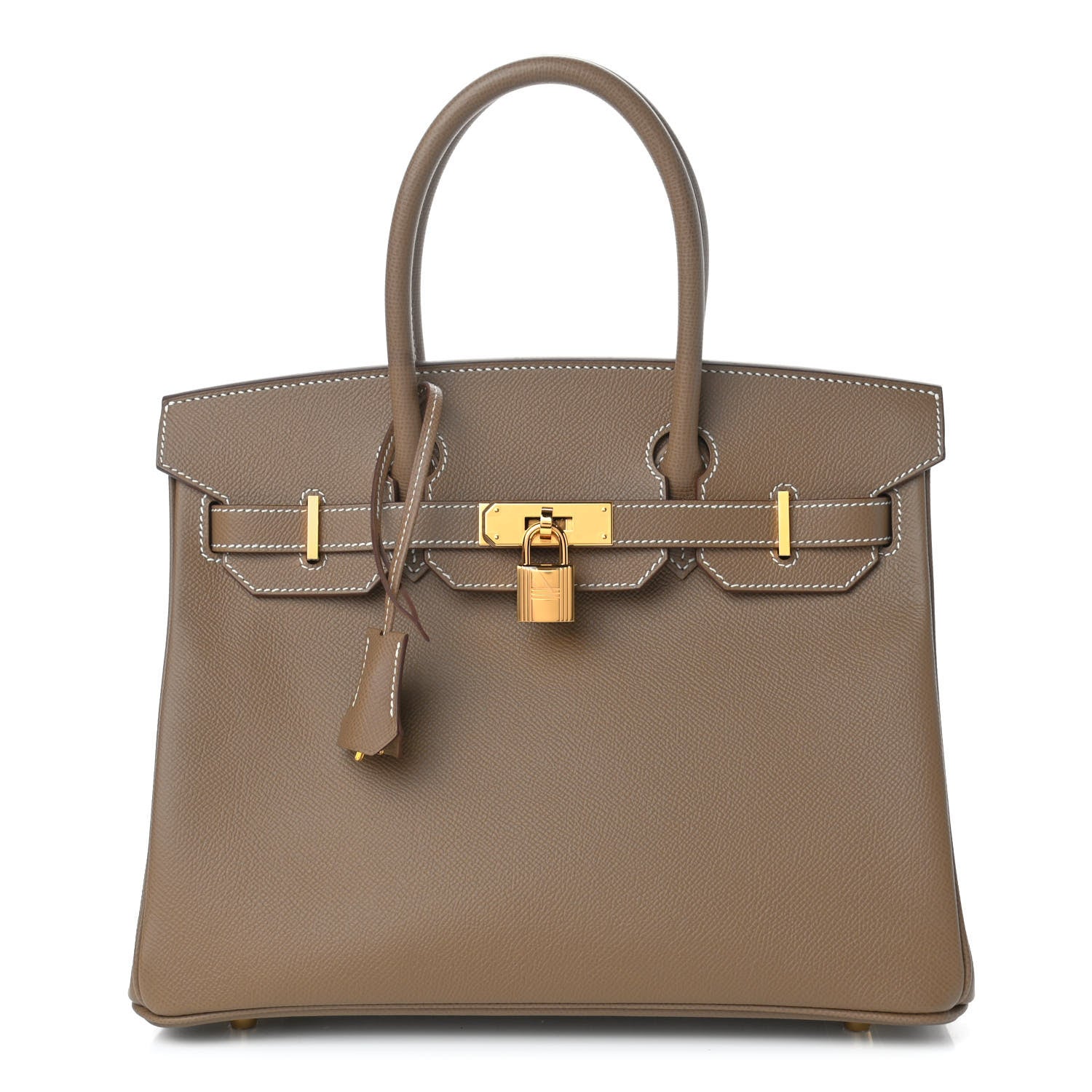 Hermes Epsom Birkin 30 Etoupe 1 of 10