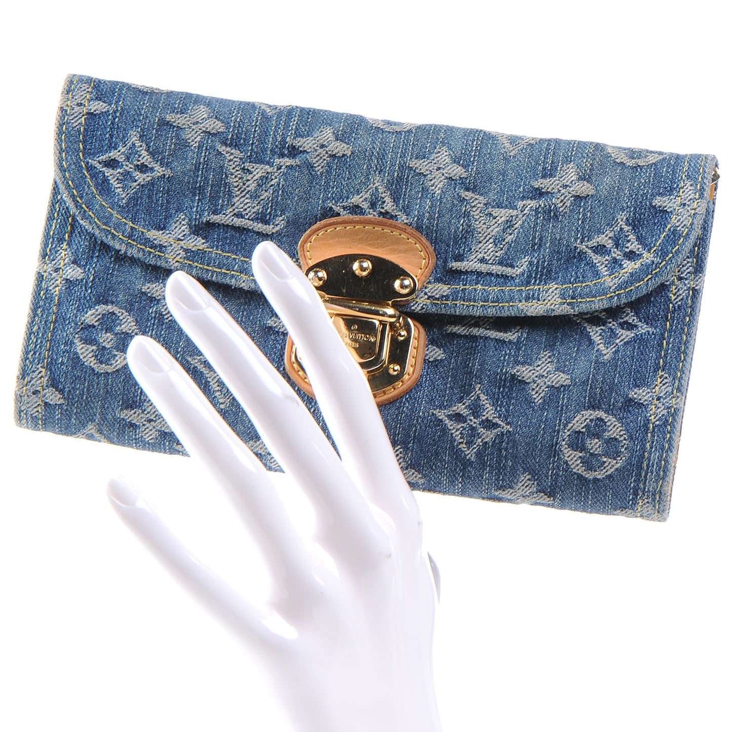 Denim Amelia Wallet Blue