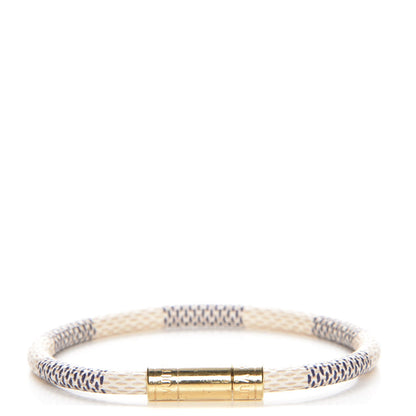 Louis Vuitton Damier Azur Keep It Bracelet 17 1 of 5