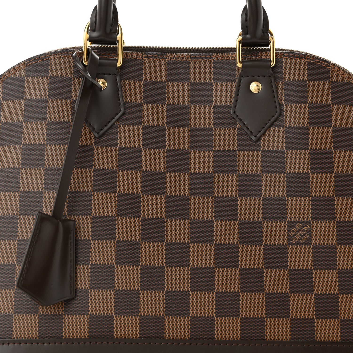 Louis Vuitton Damier Ebene Alma PM 7 of 11