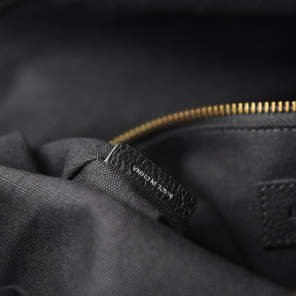 Burberry Canvas Check Armley Folding Messenger Black 10 of 12