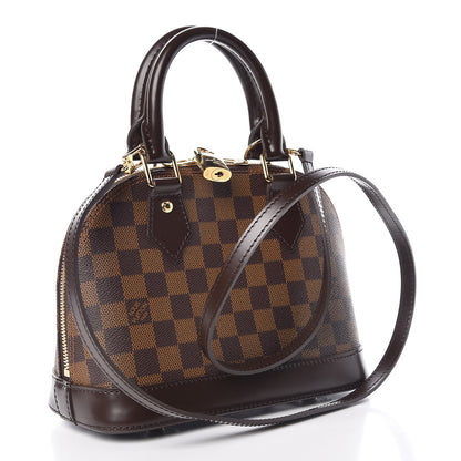 Louis Vuitton Damier Ebene Alma BB 3 of 9