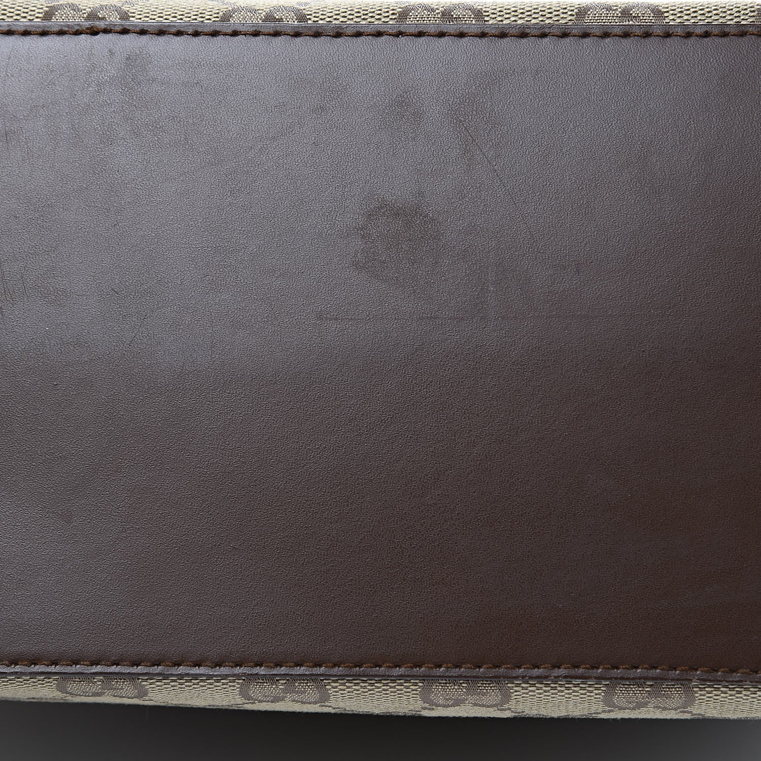 Gucci Monogram Large Bucket Tote Dark Brown 10 of 13