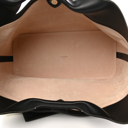 Alexander McQueen Calfskin Large The Bow Bag Black 6 of 10