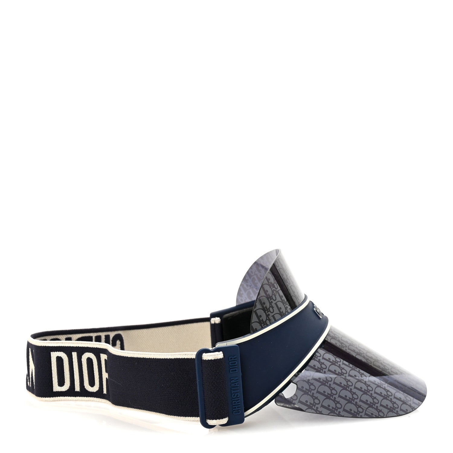 Christian Dior Oblique DiorClub V1U Sun Visor Blue 5 of 8