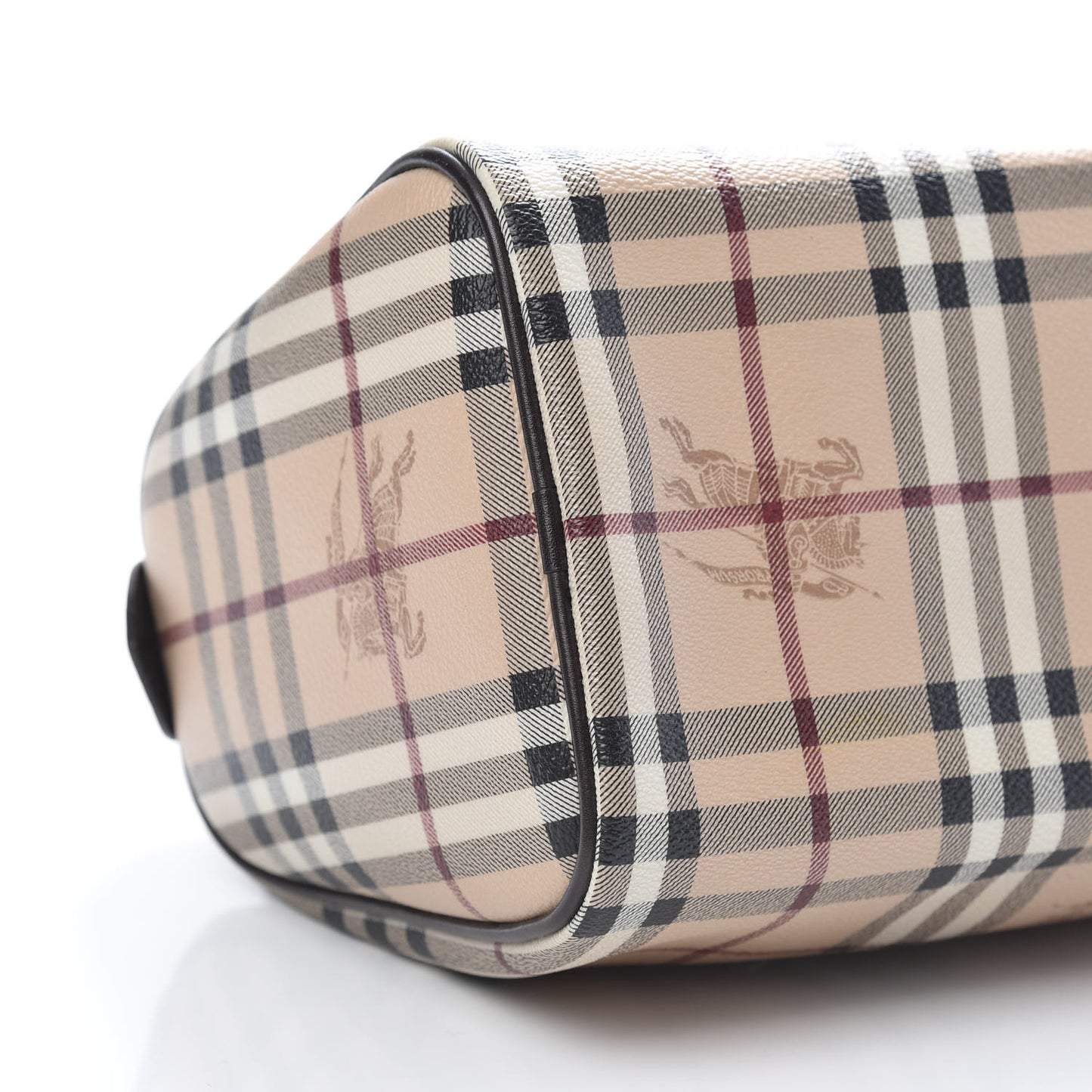 Haymarket Check Small Chester Bowling Bag Chocolate
