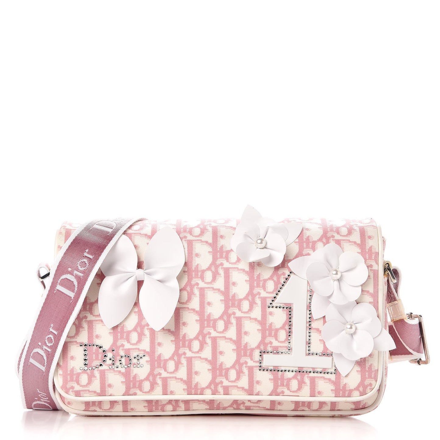 Monogram Girly Shoulder Bag Pink