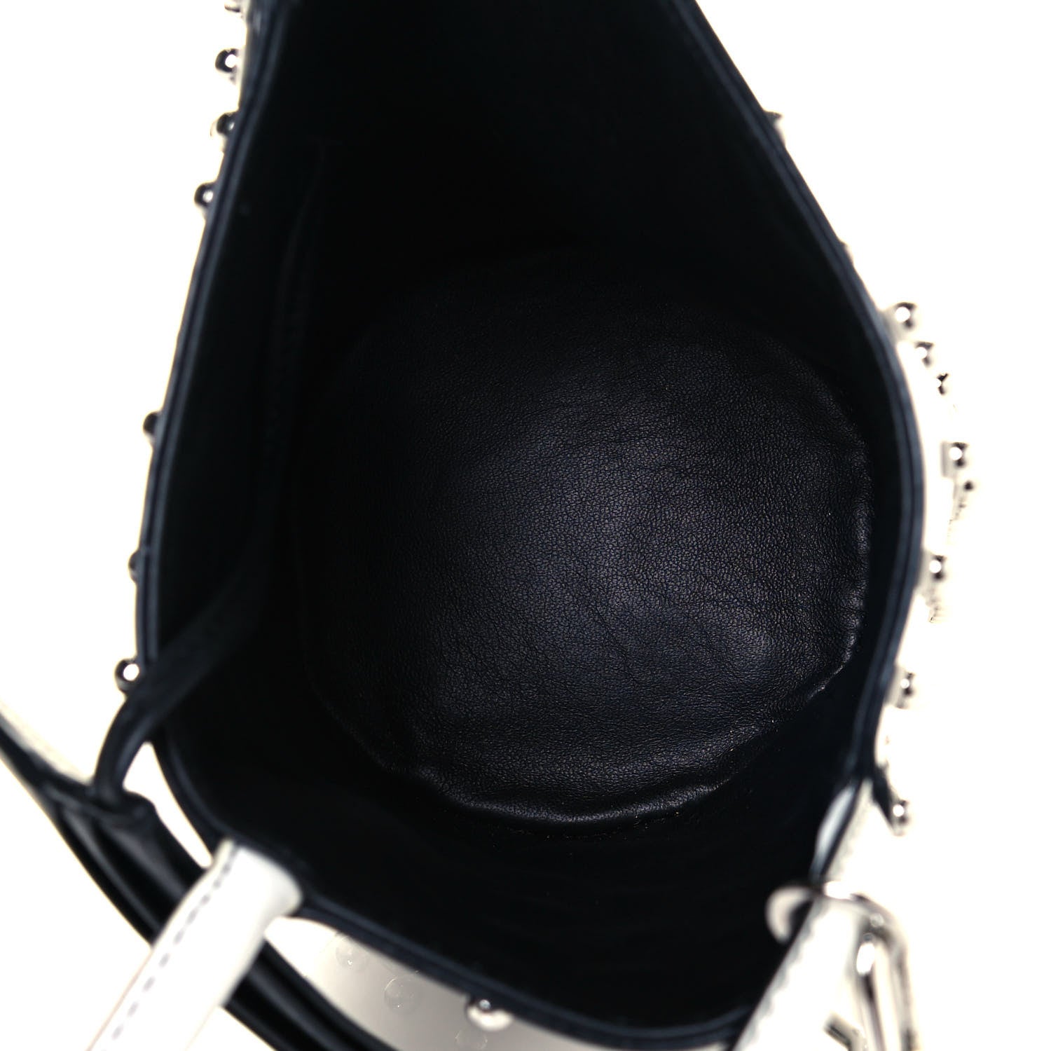 Alexander Wang Calfskin Mini Roxy Bucket Bag White 5 of 12