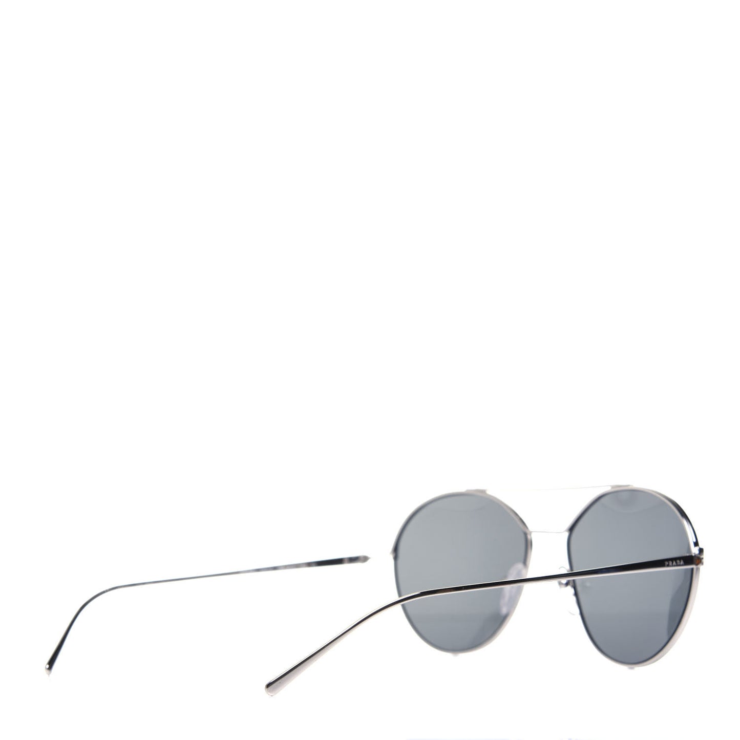 Round Sunglasses SPR 56N Silver