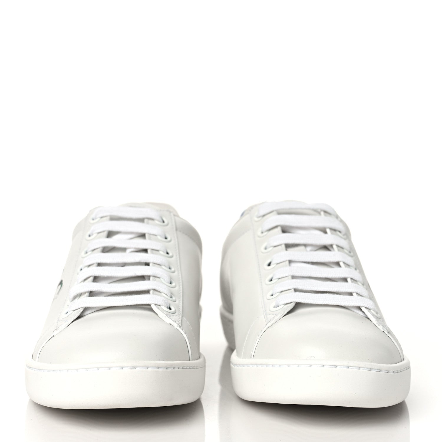 Gucci X DISNEY Calfskin Miro Soft Donald Duck Womens Ace Sneakers 35.5 White Bright Splash 2 of 8
