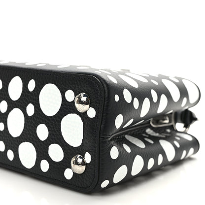 Louis Vuitton LOUIS VUITTON LV X YK Taurillon Capucines BB Black White 8 of 8