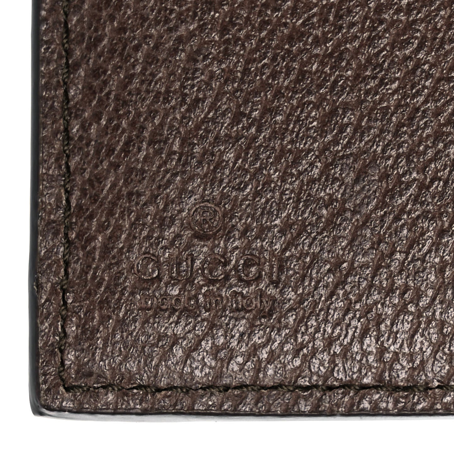 GG Supreme Monogram Web Ophidia French Flap Wallet Beige New Acero