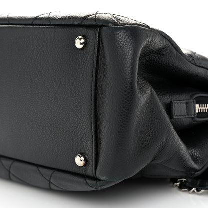 Chanel Caviar Quilted CC Timeless Soft Tote Black 11 of 11