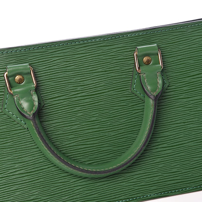 Louis Vuitton Epi Sac Triangle Green 17 of 18