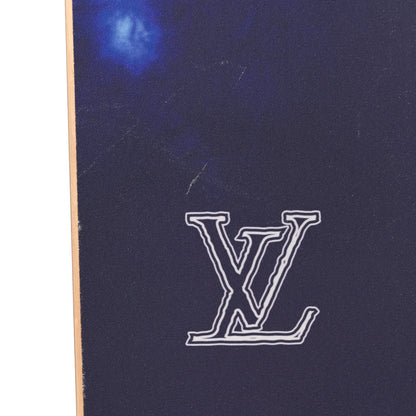 Louis Vuitton Monogram Bandana Maple Wood Skateboard Blue 9 of 12