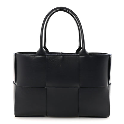 Bottega Veneta Nappa Maxi Intrecciato Small Arco Tote Navy 1 of 9