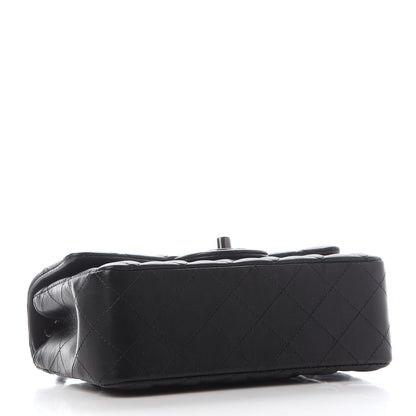 Chanel Lambskin Quilted Mini Rectangular Flap So Black 3 of 8