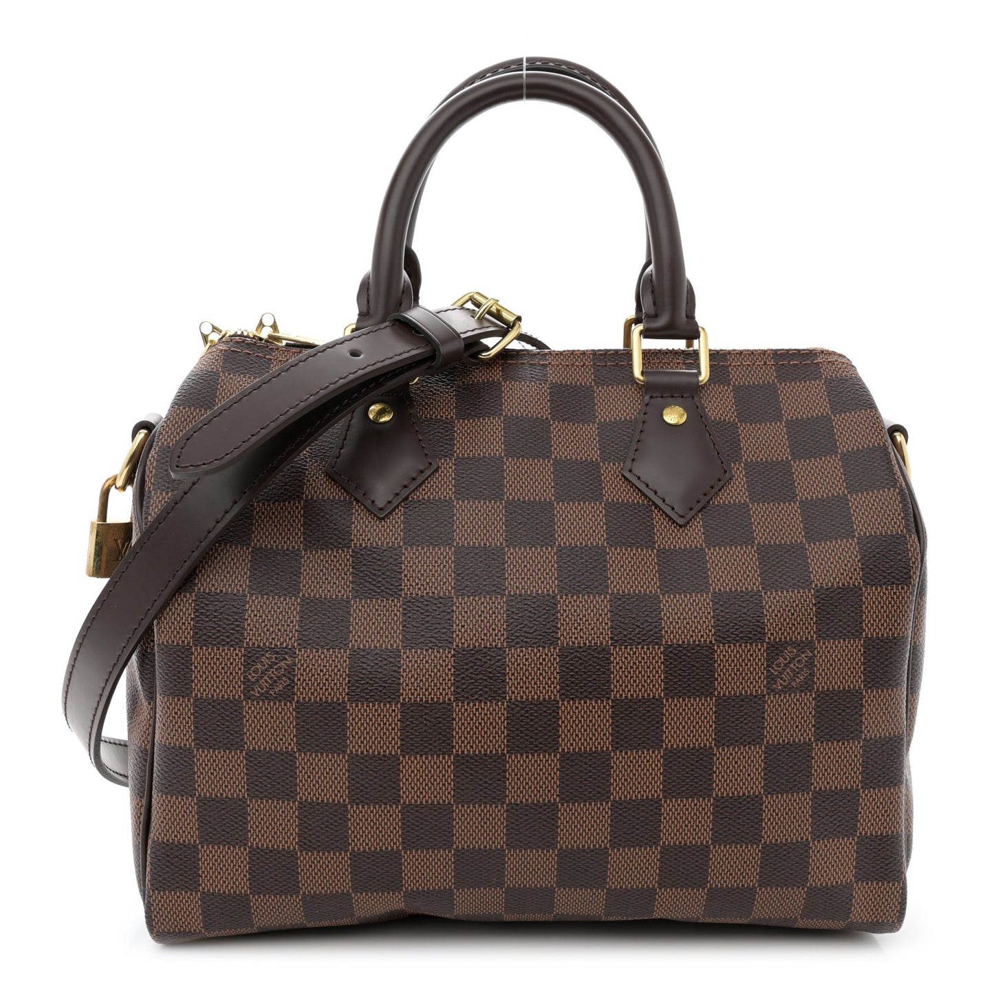 Damier Ebene Speedy Bandouliere 25