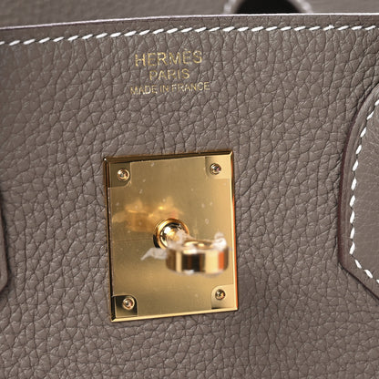 Hermes Togo BIRKIN 30 Etoupe 6 of 11
