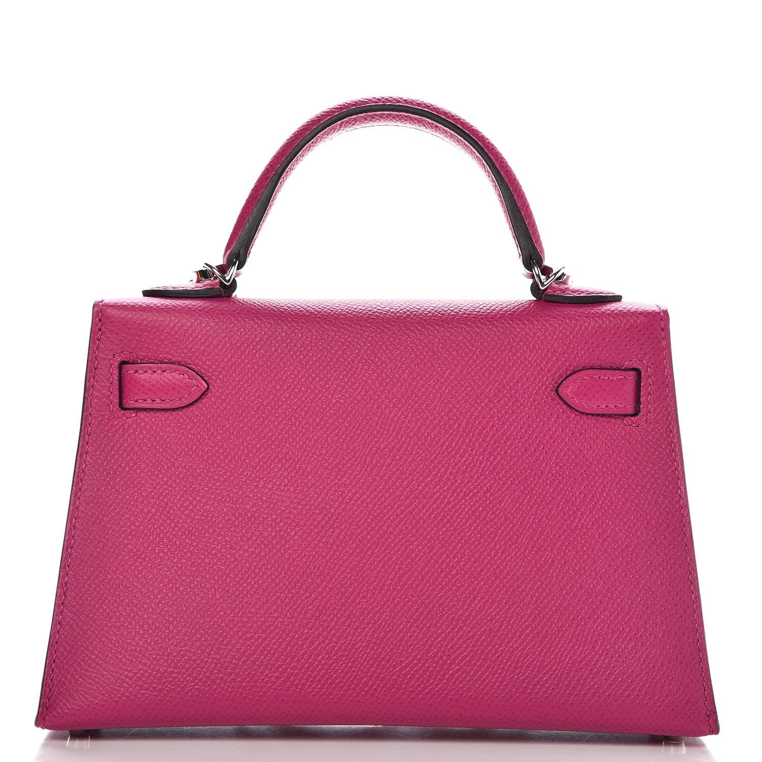 Hermes Epsom Mini Kelly Sellier 20 Rose Pourpre 4 of 23