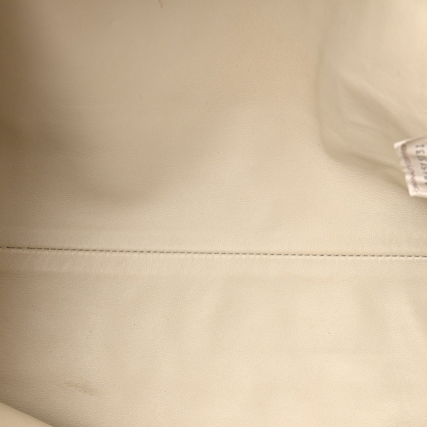 Metallic Crinkled Lambskin The Pouch Oversized Clutch Oro