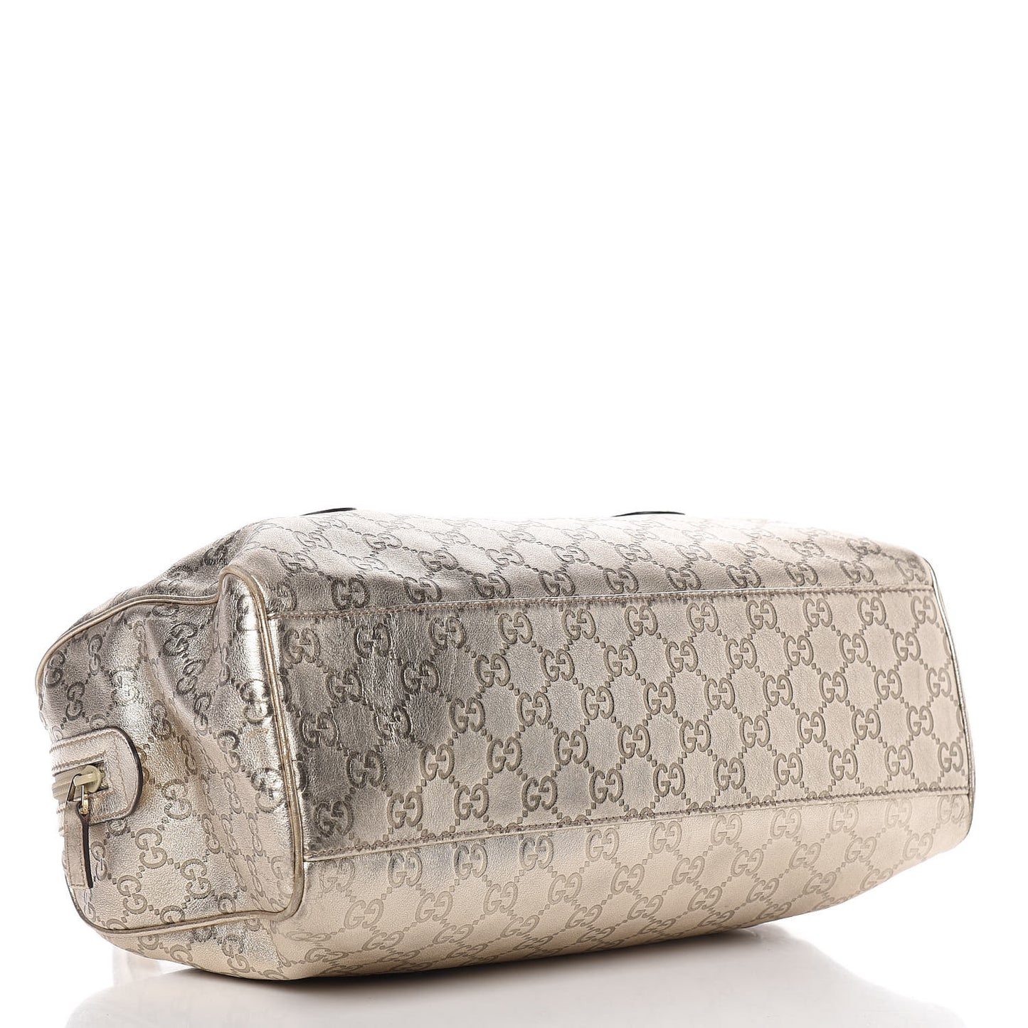 Metallic Guccissima Boston Gold
