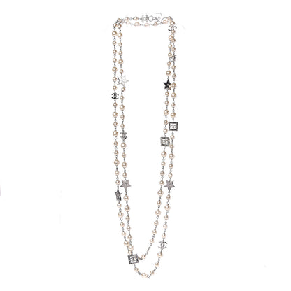 Chanel Pearl CC Star Long Necklace Gold 4 of 12
