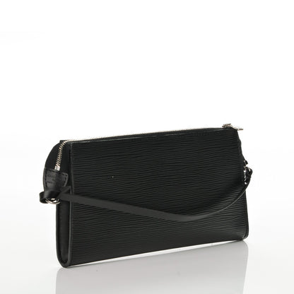 Louis Vuitton Epi Pochette Accessories 24 Black 3 of 7