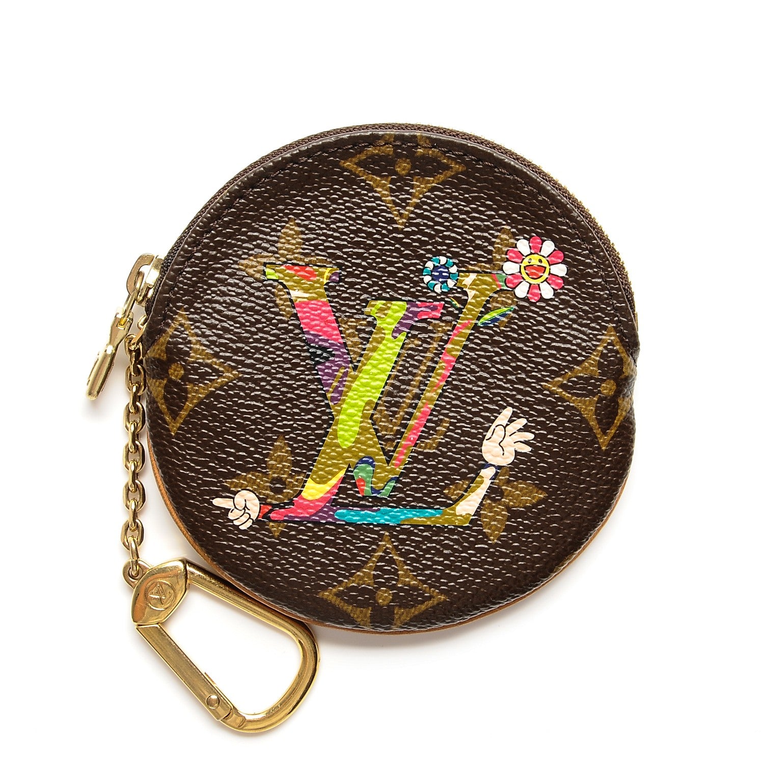 Louis Vuitton Monogram MOCA Round Coin Purse 1 of 6