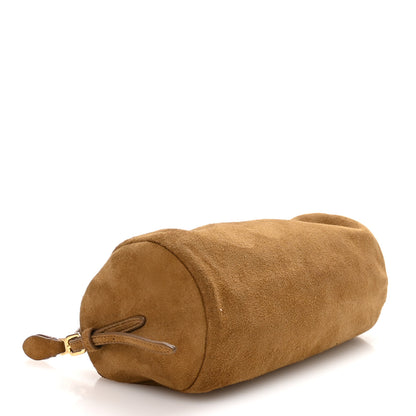 Miu Miu Suede Pouch Olive Green 4 of 9