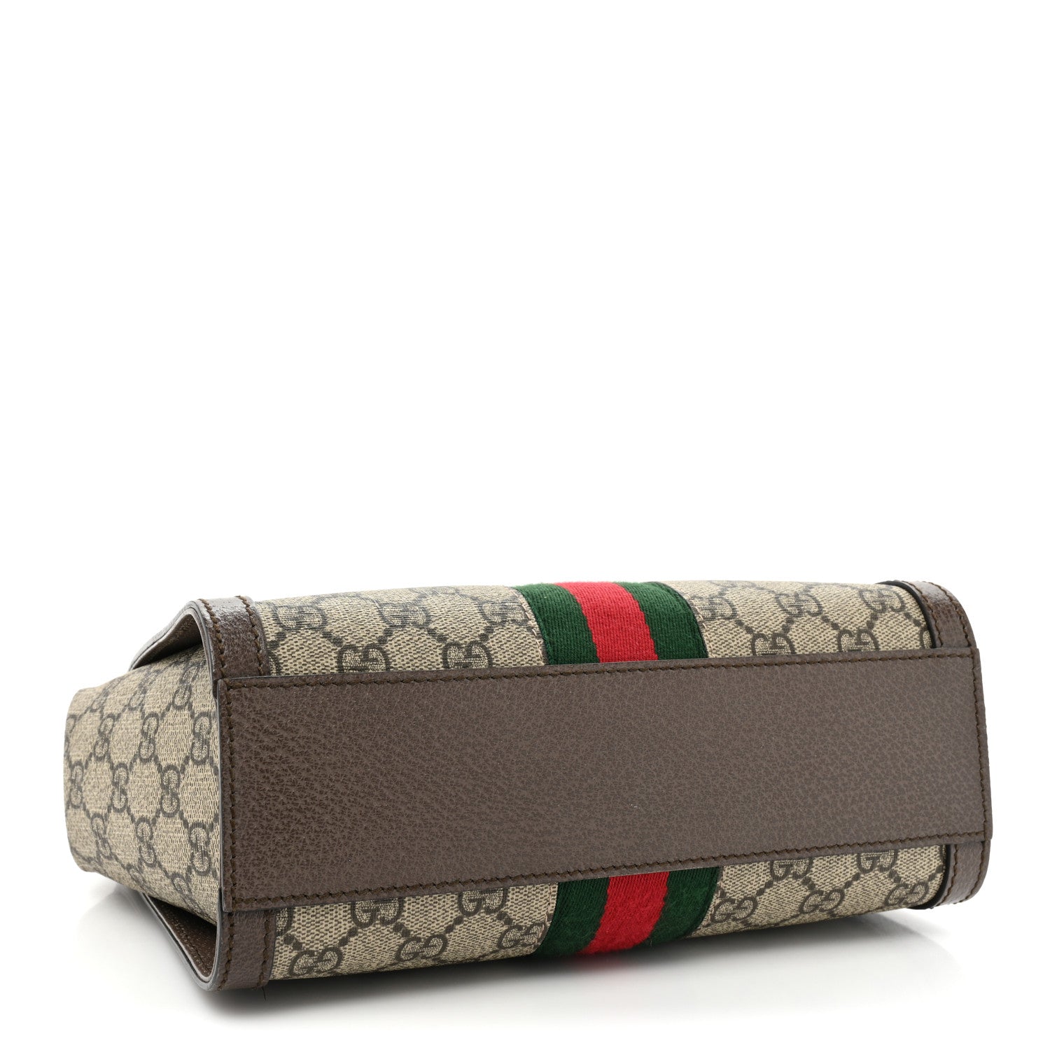 Gucci GG Supreme Monogram Small Ophidia Tote Bag Brown 4 of 14